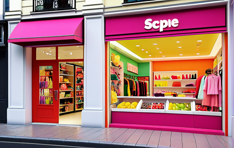 **Image:** A clothing boutique with a fresh, energetic scent, targeting young customers. Focus on the visual of trendy clothing and a subtle diffusion of a citrusy or fruity fragrance. Capture the feeling of youthful energy and a vibrant shopping atmosphere.